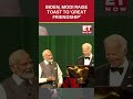 click here☝️ joe biden and pm modi raise a toast at state dinner what s in modi s glass shorts