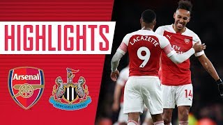 10 HOME PREMIER LEAGUE WINS IN A ROW! Arsenal 2 - 0 Newcastle | Goals & highlights