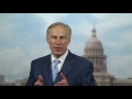 Gov. Greg Abbott on the Special Session