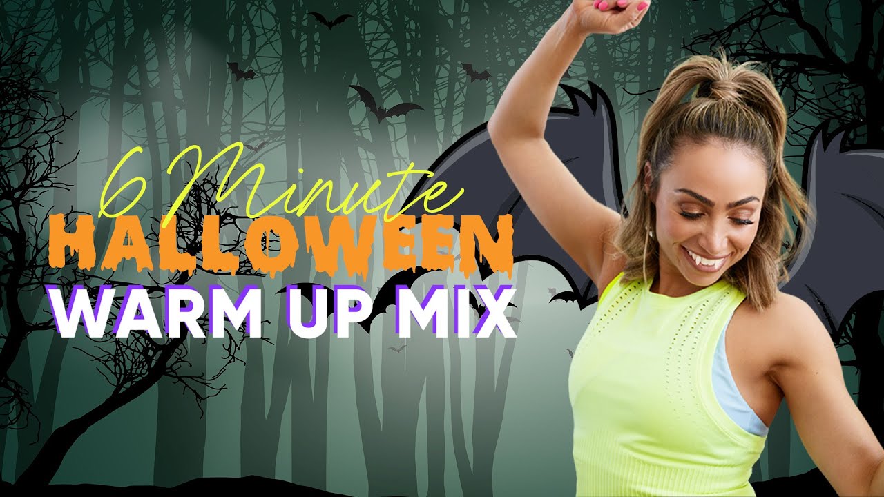 Halloween Workout Mix 🎃 | 6 Minute Warm Up | Gina B - YouTube