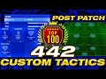 *NEW PATCH* BEST FIFA 21 TOP 100 30-0 CUSTOM TACTICS - BEST FIFA 21 ULTIMATE TEAM 442 CUSTOM TACTICS