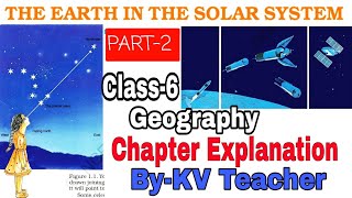 Page 3-6 / The Earth In The Solar System / Class-6 Geography Chapter 1 Explanation By-KV Teacher