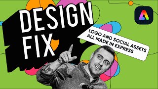 Design Fix: Logo and Social Assets all made in Adobe Express with Alex Lazaris