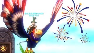 Happy 4th of July! - Buying the Soaring Eagle Mount (Wizard101)