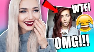Reacting To My FIRST Youtube Video!!! WARNING CRINGE!