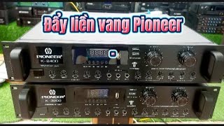 Đẩy liền vang  Pioneer có blue 24 sò japan công suất 1200W giá chỉ bán 4tr100k#0904150125