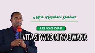 MJUE ADUI ALIYESIMAMA KATIKA KIVUKO CHAKO - 12