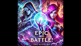 Zoe vs LeBlanc na Mid - Quem Saiu Vitoriosa na Guerra de Habilidades?