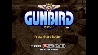 Gunbird (ガンバード). [SEGA Saturn - Atlus, Psikyo]. (1995). Complete Original Mode Play \u0026 Extras.