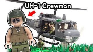 베트남전, UH-1 헬리콥터의 승무원을 만나보자 / Brickmania Vietnam Helicopter Crewman 레고 밀리터리