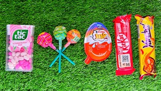 Satisfying video Asmr lollipops candy unboxing video Asmr opening video and chocolate gummy candy