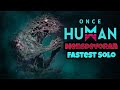 Mensdevoran Fastest Solo Forsaken Giant Speedrun | Once Human Bingo Build