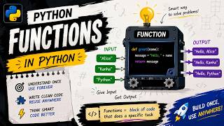 Functions in python | python tutorial