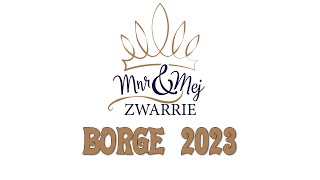 MNR en MEJ ZWARRIE 2023  - BORGE