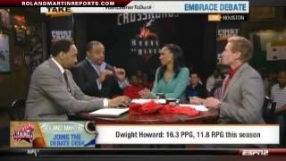 First Take: Roland Martin Joins Stephen A. Smith, Skip Bayless \u0026 Cari Champion To Embrace Debate