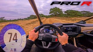 2025 Polaris RZR pro R 225 HP - (POV Drive) // OFFROAD TOP SPEED RUN