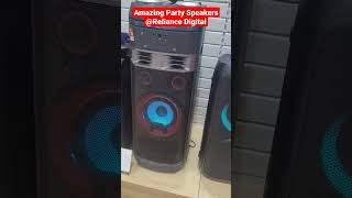 Amazing Party Speakers at Reliance Digital from Sony, JBL, Philips and More