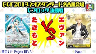 【松井五段 実況解説】ネオスタンダード in BCF2019 名古屋会場Cブロック決勝戦【ヴァイスシュヴァルツ】