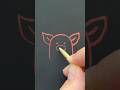 This Simple Drawing Hack Will Blow Your Mind! #kids #challenge #art #shorts