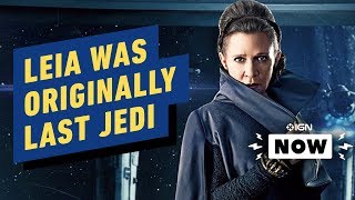 Carrie Fisher's Leia Was Going to Be a Jedi in Star Wars: The Rise of Skywalker - IGN Now