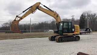 Caterpillar 316E is a new arrival on the lot. Serial# DZW.  Less than 3,500hrs.