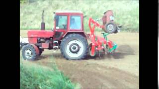 Mtz 80 + agregat uprawowo-siewny 2014