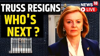 UK Political Crisis Live Updates | PM Liz Truss Resigns After Six Weeks | Who Are The Front Runners?