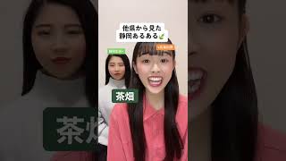 【Tiktokで100万回再生】他県から見た静岡あるある🍃