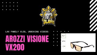 Unboxing Arozzi Visione VX200 gaming glasses #laxvlog #gamingglasses #arozzi