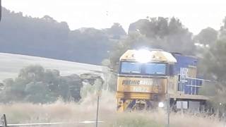 PN Freight 2AM5 passes through Mt Barker Jct - 10/02/2020