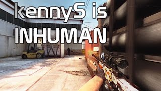 CS:GO - kennyS INHUMAN REACTIONS