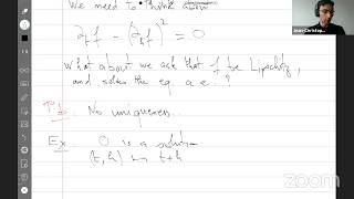 JC Mourrat - Rank-one matrix estimation and Hamilton-Jacobi equations - Lecture 2 of 3