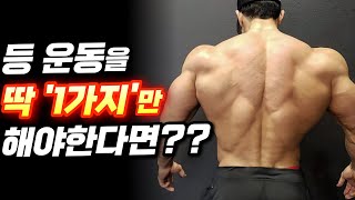 등운동 할때 '이것'을 해야 등 상부와 광배근을 한번에 키울 수 있습니다.