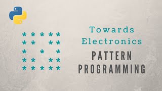Python Pattern and Exercise Series - Combined pattern of Perimeter and diagonals of square