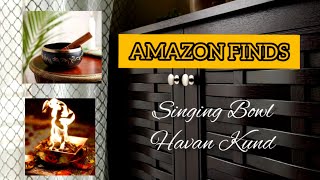 Unboxing Tibetian Singing Bowl | Havan Kund | Amazon Finds | Product Review | 2023 | Feng Shui |