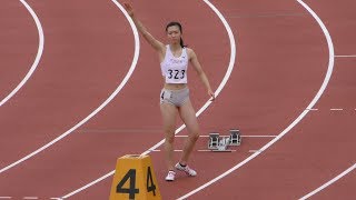 群馬県国体予選陸上 2019 女子少年共通 400mH(0.762m) 決勝