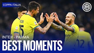 INTER 2-1 PARMA | BEST MOMENTS | PITCHSIDE HIGHLIGHTS 👀⚫🔵