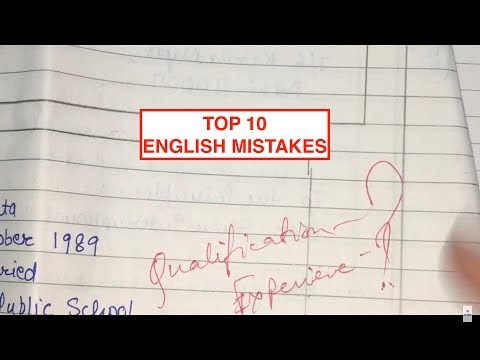 TOP 10 English Exam MISTAKES you should NOT DO in your English Board Exam CLASS-12 TOP 10 English Exam MISTAKES you should NOT DO in your English Board Exam CLASS-12