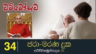 ධම්මෝසධ 34 - ජරා - මරණ දුක (පටිච්චසමුප්පාදය 01 )