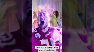POV: Me when the Chiefs score a Touchdown 👀 #nfl #chiefs #football #patrickmahomes
