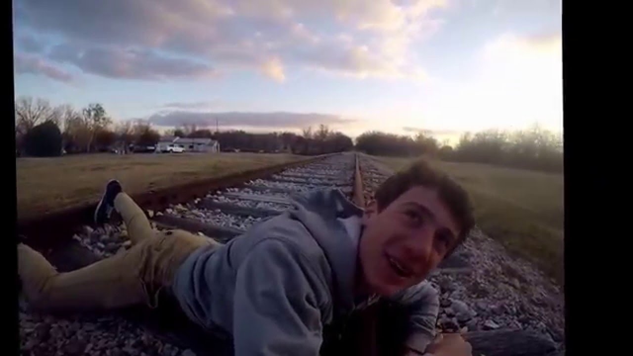 Almost Hit By Train Youtube
