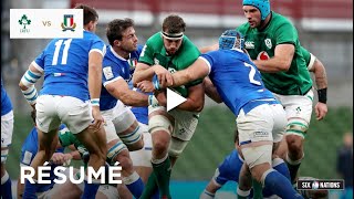 Résumé : Irlande - Italie | Tournoi des Six Nations