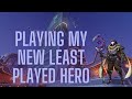 Playing My NEW Least Played Overwatch Hero