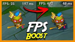 Best FPS Boost For League of Legends