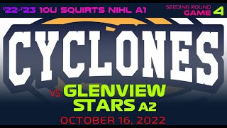 Seeding round Game 4 vs Glenview Stars A2 (10-16-22)