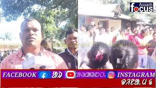 ASSAM PONOT ADIVASI SENGEL ABHIYAN PRESIDENT SOHON HEMBROM REN JONOM DATAI BONGA TALAYENA.