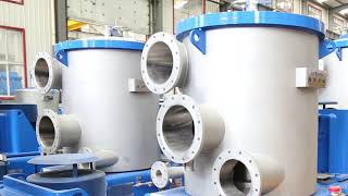 Mid Consistency Pressure Screen For Pulp And Paper Machine