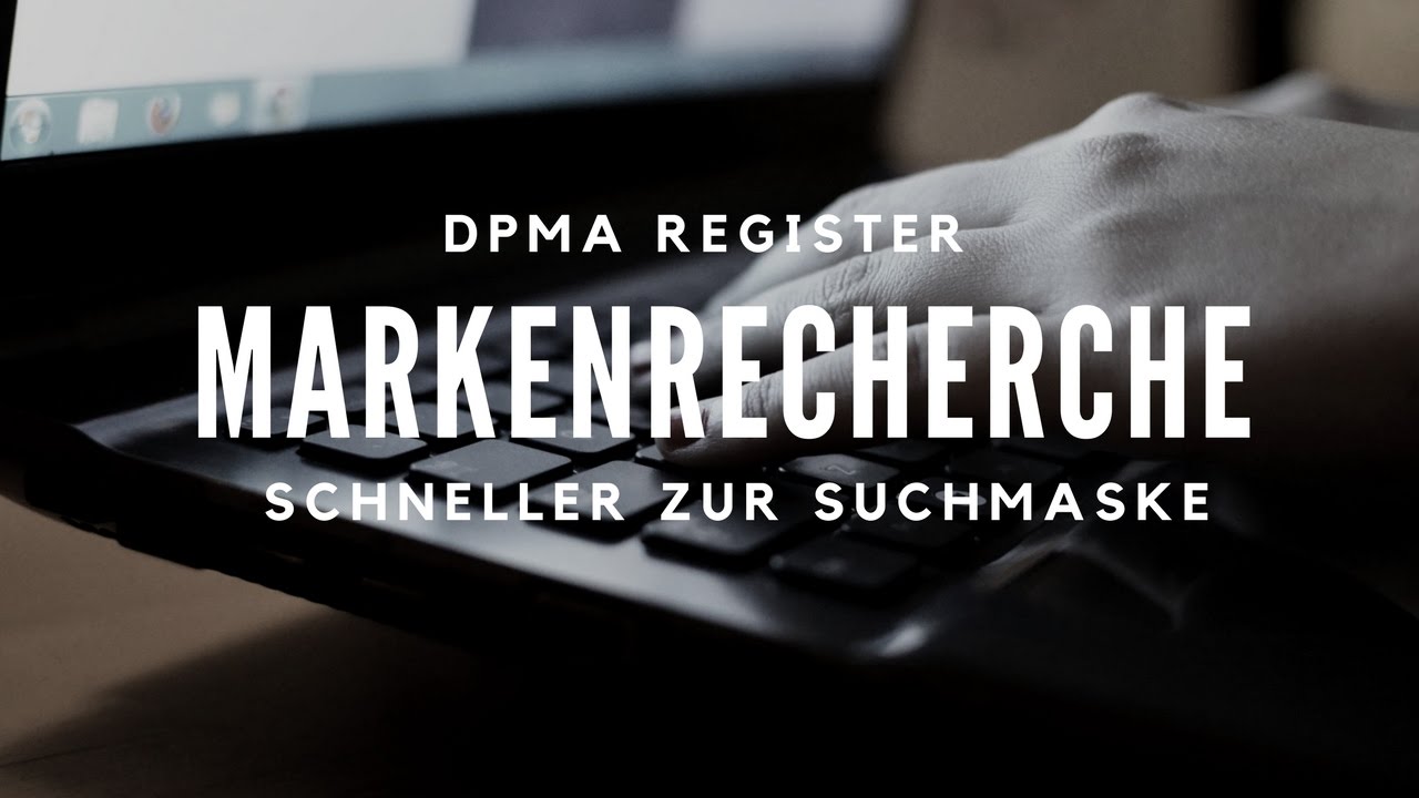 Marken: Schnellere Recherche Im DPMA Markenregister - Markenamt ...