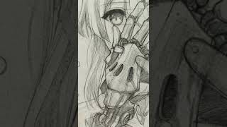 sketch pencil violet evergarden