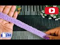 quick and superb easy beautiful👌 crochet cord bag strap 💜✨️💜absolutely 💯beginners friendly in tamil